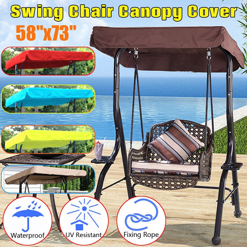 History Review On Sgodde 1pcs 148x185cm Polyester Replacement Outdoor Swing Chair Canopy For Garden Hammock 3 Seater Sizes Spare Cover Aliexpress Er Libraryno Tool Alitools Io - Patio Swing Canopy Replacement Blue
