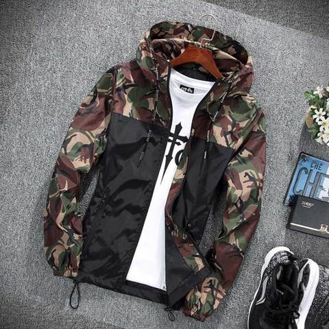 Spring Autumn Coat Men Jacket Camouflage Young Couples Outerwear Colorful Tops Clothes Casual Big Boys Jackets for Men MY015 ► Photo 1/6