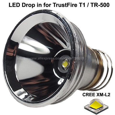 TrustFire T1 Cree XM-L2 1000 Lumens 8.4V LED Drop-in Module for TrustFire T1 / TR-500 Flashlight (Dia. 53mm) ► Photo 1/5