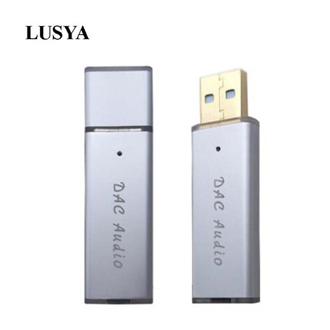 Lusya SA9023A + ES9018K2M USB Portable DAC HIFI External Audio Card Decoder For Computer Android  A6-017 ► Photo 1/6