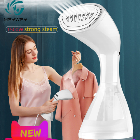 Steam Iron Garment Steamer Handheld Fabric 1500W Travel Vertical Mini Portable High Quality Home Travelling For Clothes Ironing ► Photo 1/6