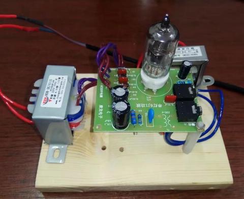 Amps single lamp starter kit 6J1 amplifier kit mono tube amplifier drive 5 Watt speaker ► Photo 1/1