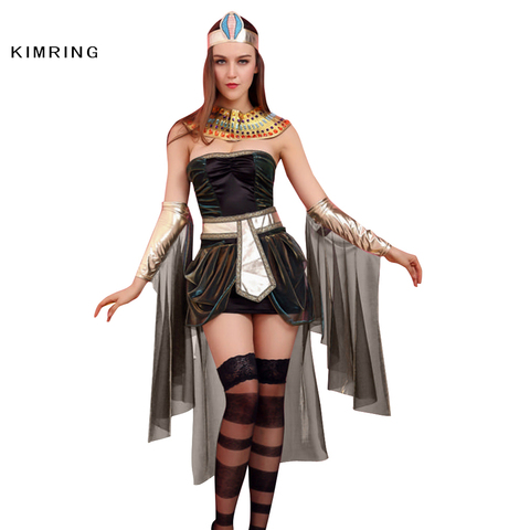 Kimring Sexy Egyptian Goddess Halloween Costume for Women Adult Cosplay  Costume Dress Anime Egyptian Queen Masquerade Costume - Price history &  Review | AliExpress Seller - ZP SEXY FASHION STORE 