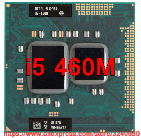 Original lntel Core i5 460M 2.53GHz i5-460M Dual-Core Processor PGA988 Mobile CPU Laptop processor free shipping ► Photo 1/1