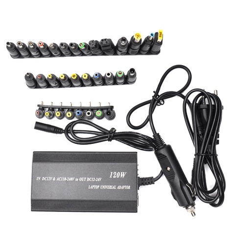 2022 new style, 120W AC Adapter Power Supply Universal For Laptop in Car DC Charger Notebook with 30pcs connector ► Photo 1/5