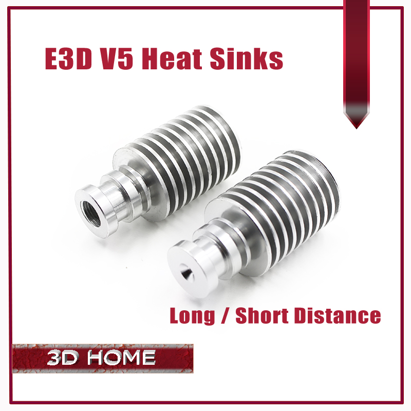 Metal Heat Sink For 1.75/3mm Remote Short-Range V5 V6 J-head Extruder 3D Printer 