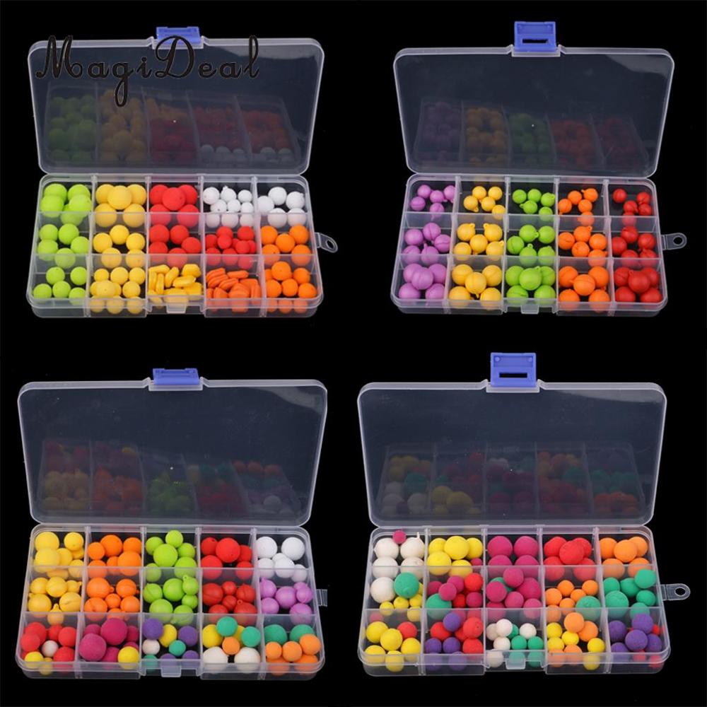 9 Flavours MagiDeal 1 Box Smell Pop up Fishing Lure Boilies Floating Beads Carp Baits Soluble in Water 