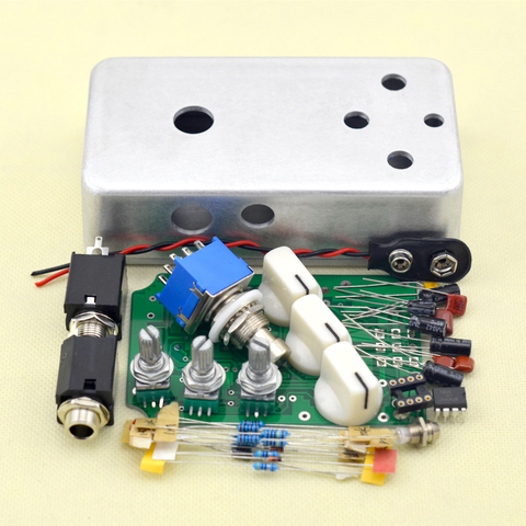  DIY Distortion Pedal  Stomp box kit True ByPass full Metal distortion pedal FREE SHIPPING ► Photo 1/1