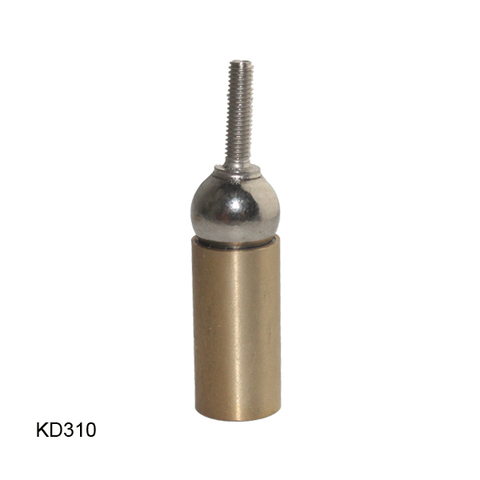 KD310 3d printer socket connection Steel ball Brass rod end with thread hole permanent universal magnetic ball joint ► Photo 1/6