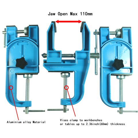 XCMAN Alpine Ski Jaws Vise Sport Plus Race or Home Ski Waxing Tuning Edging Repair Ski Sase and Edge Adjustable Angle and Height ► Photo 1/6