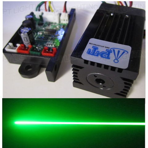 Super laser stable 200mW 532nm green laser module Stage Light RGB Laser head module diode laser TTL  DC 12V luces lazer bulbs ► Photo 1/6