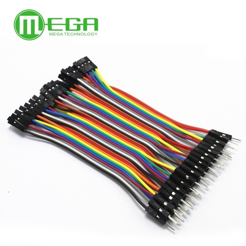 1Row 40pin 10cm 2.54mm 1pin Female to Male jumper wire Dupont cable ► Photo 1/3