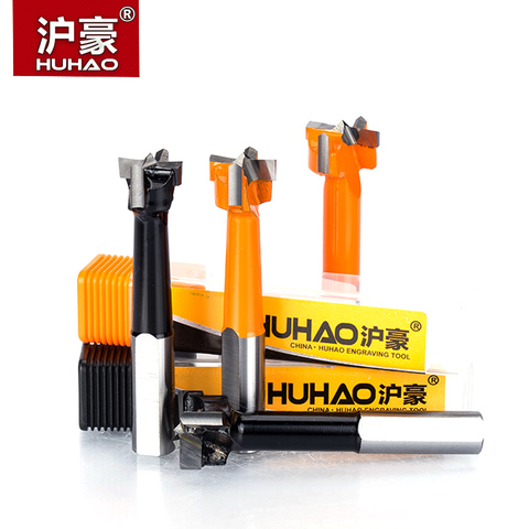 HUHAO 1pc CNC Woodworking Row Hole Drilling Dia. 15-35 Drill Shank 7.5mm For Making Hole With High Wear-resistant Alloy Blade ► Photo 1/6