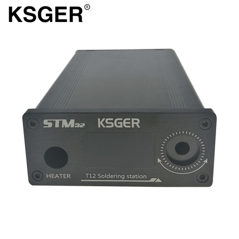 KSGER STM32 OLED T12 Digital Electric Soldering Station Controller For Hakko T12 Soldering Iron Tips ► Photo 1/6