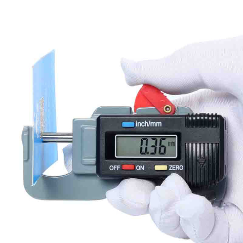 Precise Digital Thickness Gauge Meter Tester Micrometer 0-12.7MM 0.01MM digital thickness gauge thickness gauge ► Photo 1/6