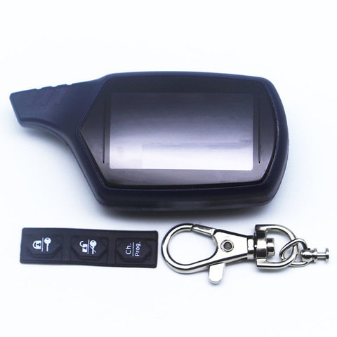 Russian Version B9 Case Keychain for Starline B9 B6 A91 A61 LCD Remote Two Way Car Alarm System ► Photo 1/3