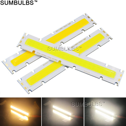 127x22MM 20W 30W 40W LED COB Light Strip Chip On Board Lighting Source DC 30-33V Warm Nature Cold White for Project Flood Lights ► Photo 1/6