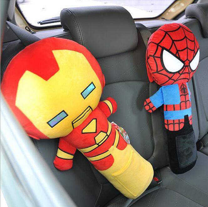 New 50CM Cute Cartoon Auto Safety Seat Belt Harness Shoulder Pad Cover  Children Protection Cover Cushion Support Car Pillow - Price history &  Review | AliExpress Seller - Goostar Store 