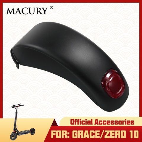 Front & Rear Fender Mudguard for Grace 10 Zero 10 Zero10 T10 Electric Scooter Wheel Cover Macury Spare Parts ► Photo 1/6