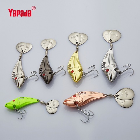YAPADA VIB 306 Ghost 10g/15g/20g/25g Treble HOOK+Rotating Sequins  43mm/49mm/53mm/58mm Metal VIB Multicolor Fishing Lures ► Photo 1/6