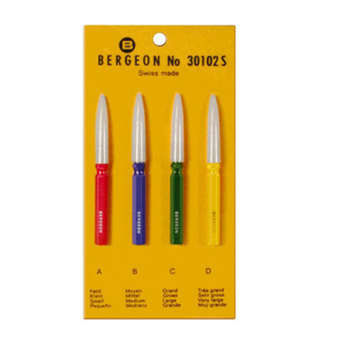 Free Shipping Bergeon 30102-S Set of 4 Watch Oilers for Watchmakers ► Photo 1/1