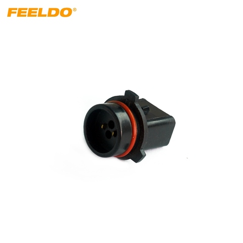 FEELDO 1pc Car P13W LED Bulb Socket Fog Daytime Running Light Harness Wire Plug Connector #HQ1117 ► Photo 1/6