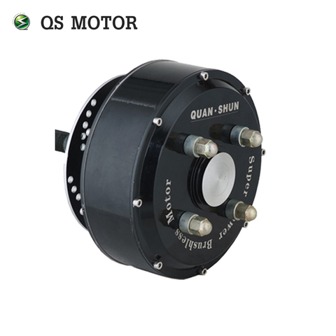 QS Motor 1000W - 3000W 205 brushless dc electric car singhle shaft wheel hub motor ► Photo 1/1