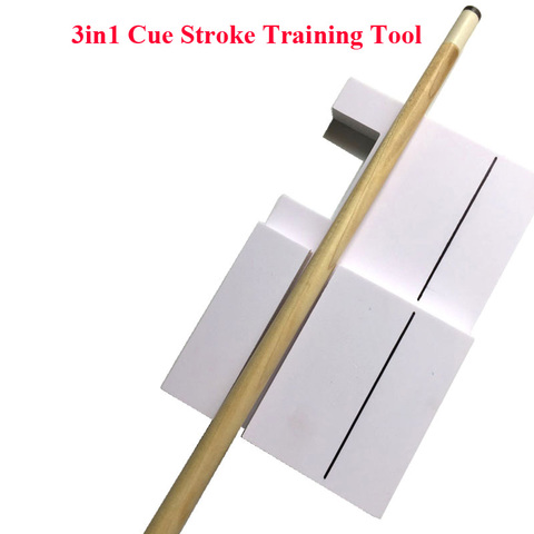 xmlivet Free shipping Billiards Pool 3 in 1 Cue Stroke Training Tool Snooker Cue Stroke Trainers Billiards Snooker Accessories ► Photo 1/6