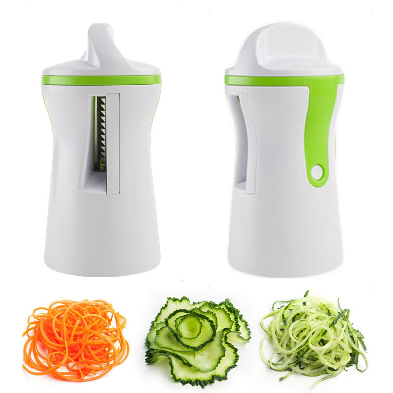 1pc PP Cucumber Spiral Cutter, Multifunction Vegetable Spiral Slicer For  Kitchen