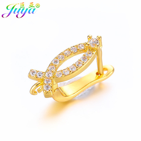 Juya DIY Errings Components Supplies Creative Fastener Basis Earring Hooks Accessories For Fashion Dangle Earring Jewelry Making ► Photo 1/6