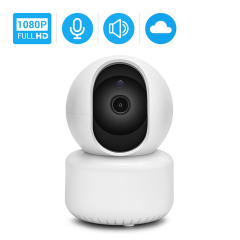 Hamrolte HD1080P Mini Wifi IP Camera Nightvision Two Way Audio Motion Detection Remote Access Pan/Tilt Camera Baby Monitor iCSee ► Photo 1/6