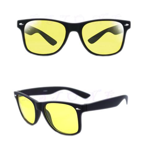 Unisex Yellow Lenses Night-Vision Glasses Foe Driving polarized lense for men sunglasses women ► Photo 1/6