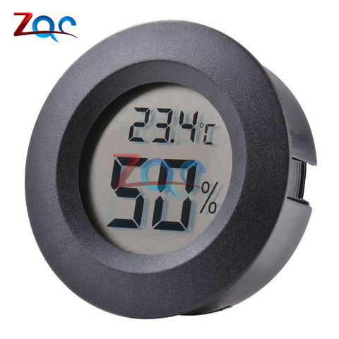 Mini LCD Digital Thermometer Hygrometer Fridge Freezer Temperature Sensor Humidity Meter Detector Indoor Gauge Instruments ► Photo 1/6