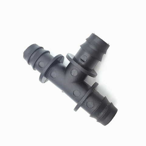 10 Pcs Garden watering DN16 Barbed Tee Connectors For Irrigation Hose  Water Pipe Joints Watering System Parts ► Photo 1/5