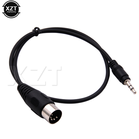 1pcs 5 Pin Din MIDI Plug 3.5mm Connection Male to male Stereo Jack Audio Extension Cable 150cm 1.5m 3m high quality ► Photo 1/4
