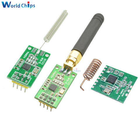 CC1101 Wireless RF Transceiver Board Module 315/433/868/915MHZ M115 Long Distance Transmission Antenna For FSK GFSK ASK OOK MSK ► Photo 1/6