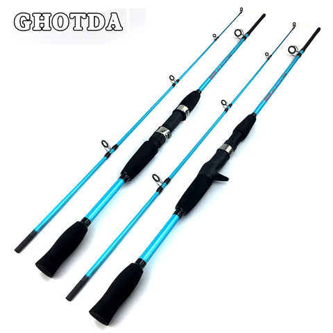 GHOTDA 1.5M 1.8M Lure Rod 2 Section Spinning Casting Fishing Rod Travel Fishing Pole ► Photo 1/6