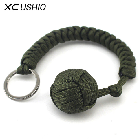 Military Self-Rescue Survival Bracelet Emergency Paracord Rope Parachute Cord Emergency Key Ring Camping Hiking Tool Kit ► Photo 1/5