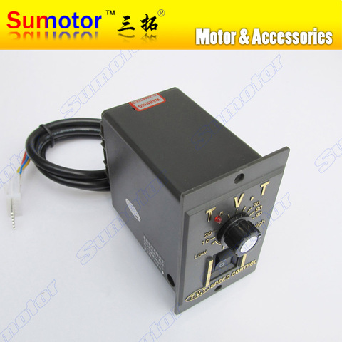 AC 110V 220V motor electrical speed controller Governor 6W 15W 25W 40W 60W 90W 120W 200W Adjustable regulator switch control ► Photo 1/6