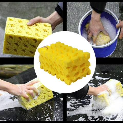 1PC Coral Car Washer Sponge Washing Cleaning Sponge Block Honeycomb Car Cleaning Cloth car accessries ► Photo 1/6