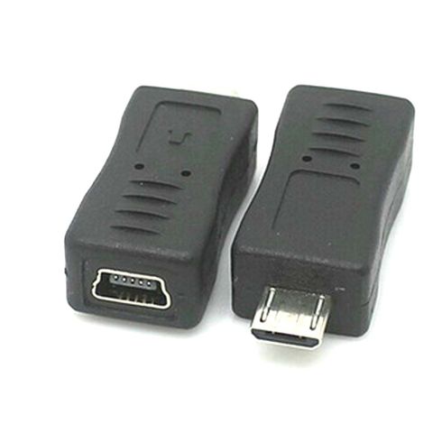 Micro Usb Male Type To Mini Usb Female Charger Adapter Connector Converter new ► Photo 1/1