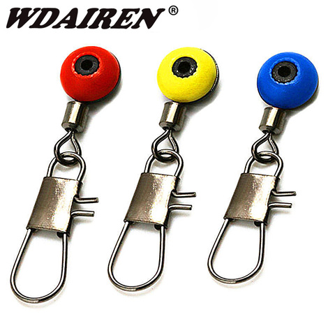 10Pcs/lot Fishing Float Rolling Swivel Supplies With Tackle Tool Rod Clip/o-shaped Ring Ocean Rock Fshing Accessories PJ-246 ► Photo 1/5
