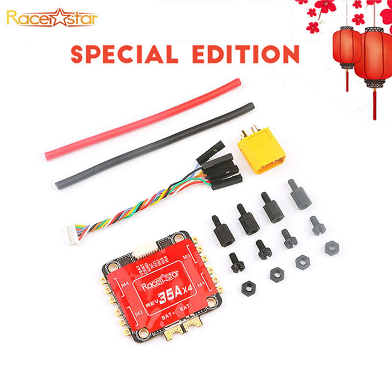 Special Edition Racerstar REV35 35A BLheli_S 3-6S 4 In 1 ESC Built-in Current Sensor For Racing Drone FPV Model Spare RC Part ► Photo 1/5