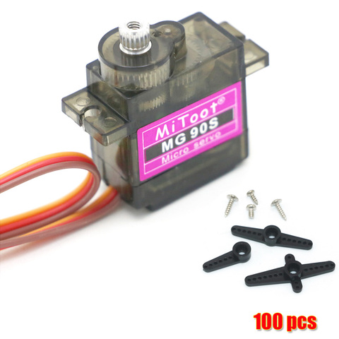 5/10/20/50/100 pcs/lot Mitoot MG90S Metal gear Digital 9g Servo For Rc Helicopter Plane Boat Car MG90 for Arduino Wholesale ► Photo 1/6