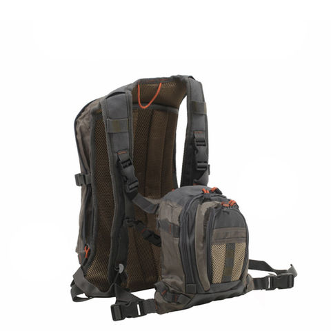 Aventik Quality Fly Fishing Backpack Chest Pack Bag General Size Multi Function Mutil Pocket Wading Clothes Fishing Combo Bag ► Photo 1/6