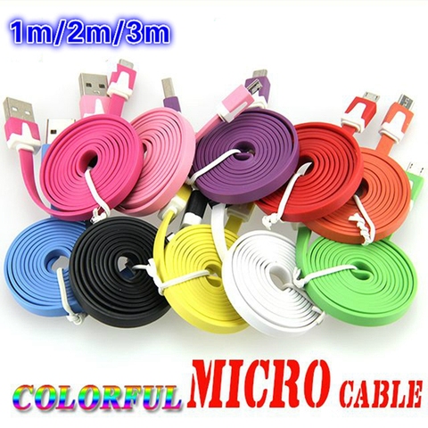 Micro USB Cable 5V2.4A Fast Charging Mobile Phone Micro USB Charger Cable for Sumsung Galaxy S8 S9 Xiaomi Huawei Android Tablet ► Photo 1/6