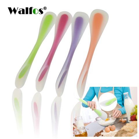 WALFOS Baking Tools For Cakes Double Silicone Spatula Spoon Cookie Spatulas Pastry Scraper Mixer Butter Ice Cream Scoop ► Photo 1/4
