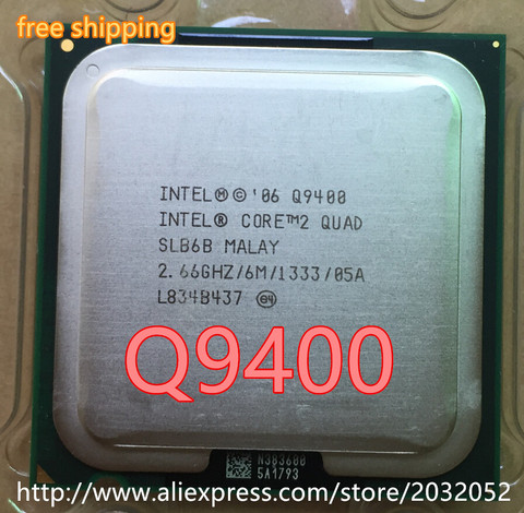 Original Intel Core Quad Q9400 q9400 CPU Processor 6M