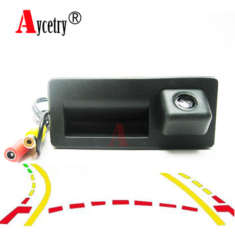 Aycetry! CCD HD Car Trunk Handle Rear View Camera for Audi A4 A5 S5 Q3 Q5 for VW Golf Passat Tiguan Jetta Sharan Touareg B6 B7 ► Photo 1/6