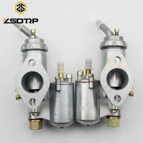 ZSDTRP Twin Cyclinder KC750 Motorcycle Engine Carburetor PZ28 Carburator Case for BMW R50 R60 R12 KC750 R1 R71 M72 MW 750 ► Photo 1/6